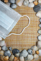 Summer after isolation. Quarantine and the beach.