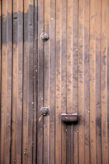 Metal door lock