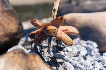 Schweizer Cervelat bräteln