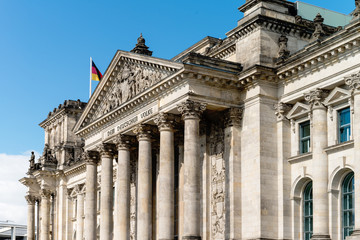 Fototapeta na wymiar Reichstag in Berlin