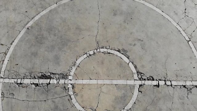 Pista de f&uacute;tbol desde el cielo