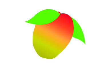 Mango icon isolated. Mango Vector illustration