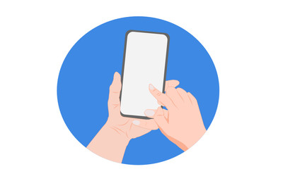 Fingers Touch screen smartphone with handle smart phone.