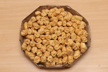 A lot of Brazilian savory snack
