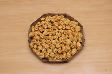 A lot of Brazilian savory snack