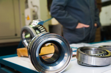 Production of bearings