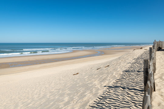 Carcans plage (Gironde, France), près de Lacanau