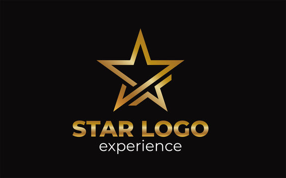 Creative luxury of star logo designs