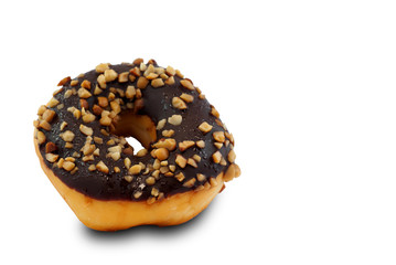 Delicious donuts isolated on a white background