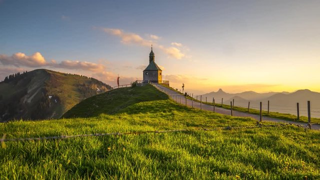 The Wallberg Chapel is a true gem of sacral architecture. It was erected on Sep 4, 1910, by architect Hans Schurr