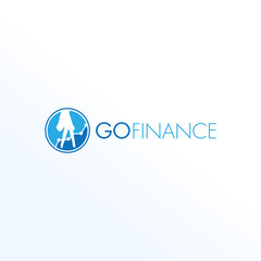 Fototapeta premium Accountant Financial Business Logo Design Template