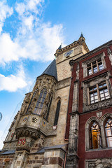 Old Town City Hall Prague in Czech Republic.