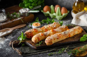 Cheese pastry sticks