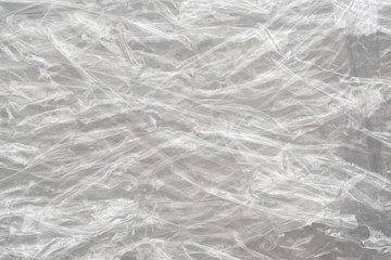 Obraz premium White plastic film wrap texture background