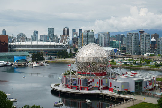Vancouver Canada Place and Science World 