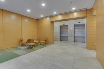 Lobby of a modern condo