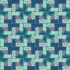 Seamless floral pattern motif coloring mandala drawn with a pen. Ethnic, fabric, motifs. Vector, abstract flower mandala. Decorative elements for design. EPS 10