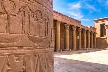 Horus Temple , Edfu, Egypt