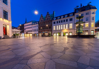 Copenhagen. Square Amagertorv.