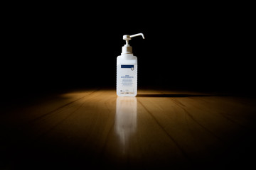 Anti virus protection disinfectant germicide to prevent corona Covid-19 infection - modern, pure and creative photography