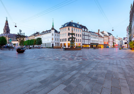 Copenhagen. Square Amagertorv.