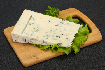 Italian traditional gorgonzola soft cheese