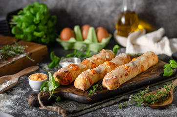 Cheese pastry sticks