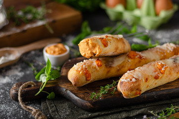 Cheese pastry sticks