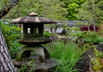 Fototapeta na wymiar Koko-en garden in Himeji city