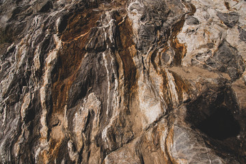 Close up of stone / rock formations at 