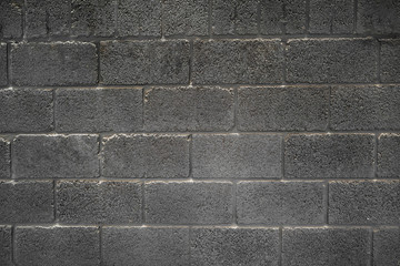 Wall with decorative stone trim. Background