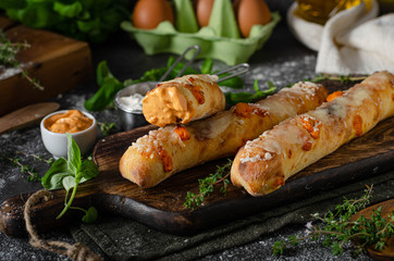 Cheese pastry sticks