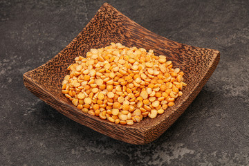 Dry peas for cooking