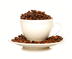 cup of coffee beans