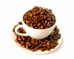 cup of coffee beans