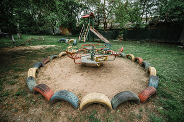 old soviet children playground