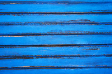 background made of wood, painted in blue