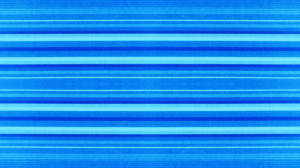 Blue turquoise striped natural cotton linen textile texture background