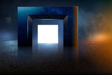 Empty background scene. Abstract dark background.