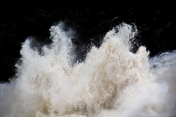 Obraz na płótnie Canvas explosion of water