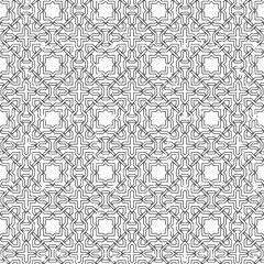 Abstract seamless pattern with abstract geometric style. Repeating sample figure and line. For fashion interiors design, wallpaper, textile industry