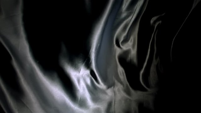 Black silk moving