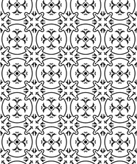 Abstract seamless pattern with abstract geometric style. Repeating sample figure and line. For fashion interiors design, wallpaper, textile industry