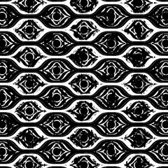 Abstract seamless pattern with abstract geometric style. Repeating sample figure and line. For fashion interiors design, wallpaper, textile industry