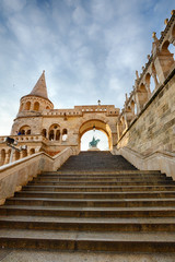Fisherman's bastion in Budapest
