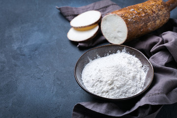 Yucca, yuca, cassava, manioca, mandioca flour