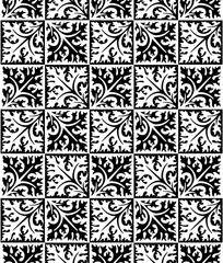 Abstract seamless pattern with abstract geometric style. Repeating sample figure and line. For fashion interiors design, wallpaper, textile industry