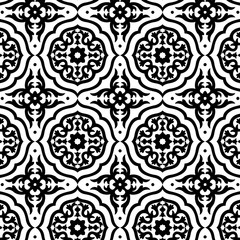 Abstract seamless pattern with abstract geometric style. Repeating sample figure and line. For fashion interiors design, wallpaper, textile industry