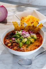 Mexican Beef Taco Soup
