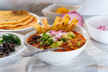 Mexican Beef Taco Soup
